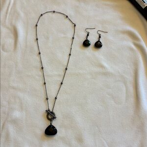 Elegant Black Jewelry Set
